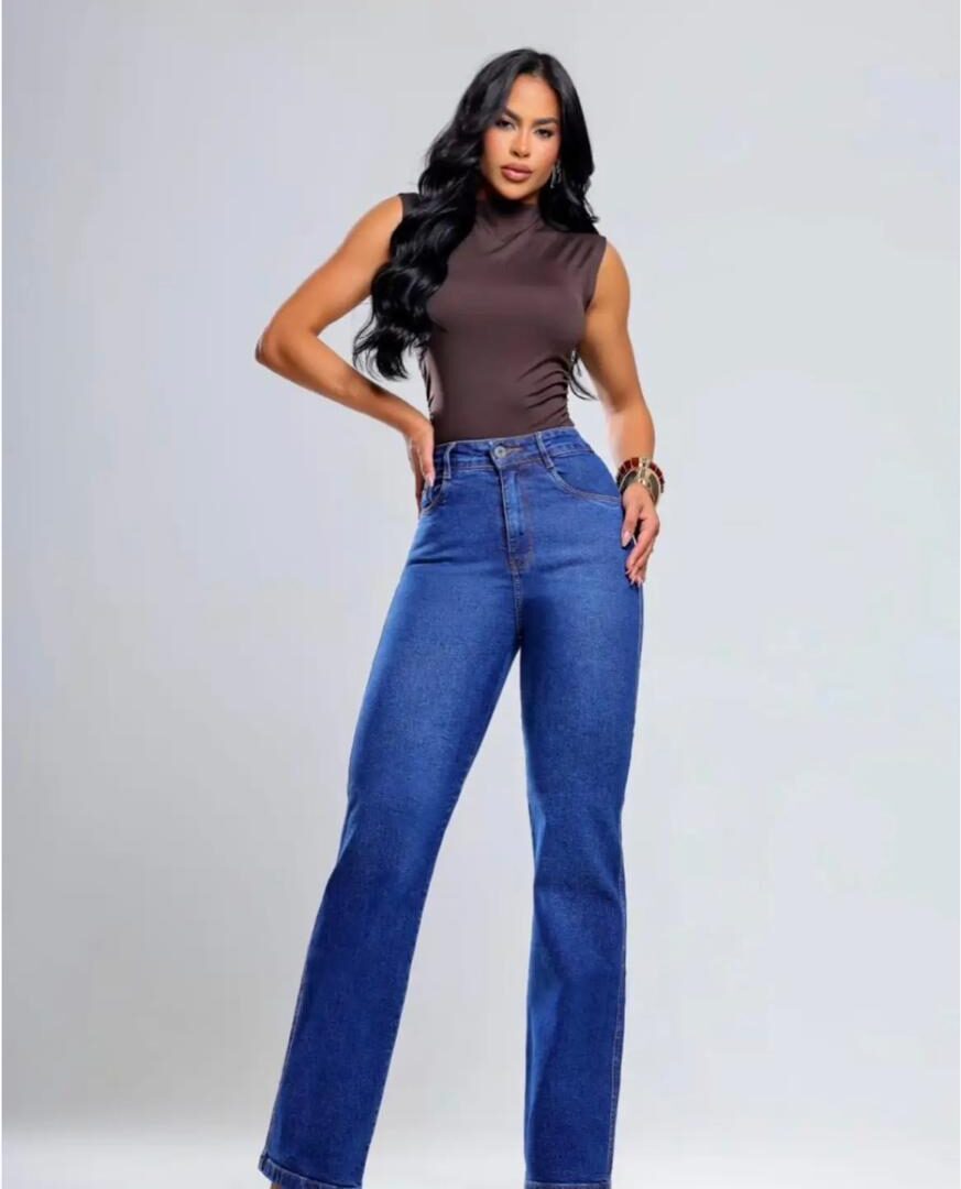 Calça Wide Leg Confort Milla - Lady Lú Denim