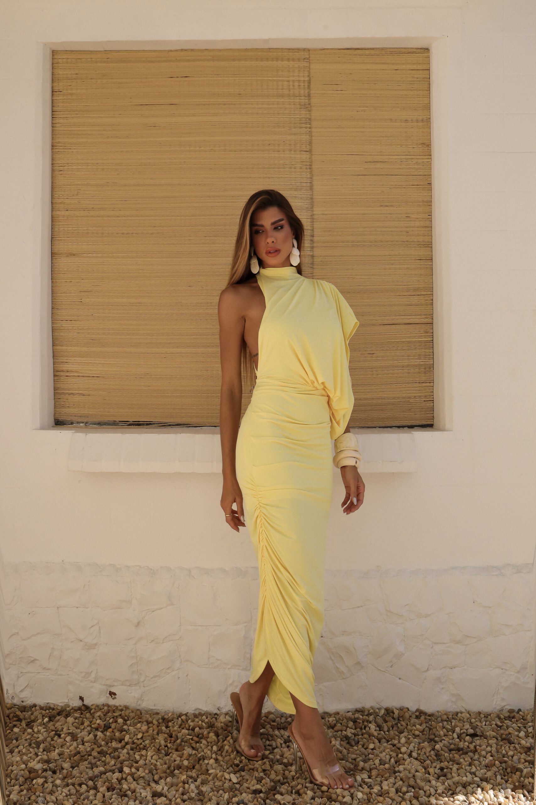 Vestido Zahya Amarelo