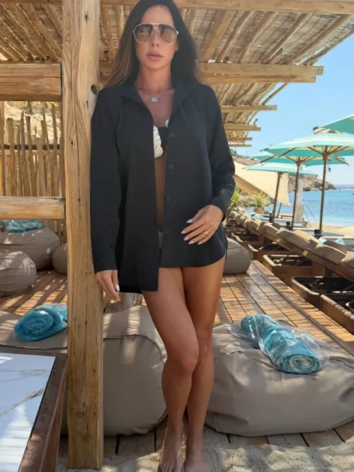 Chemise Ibiza Preta - Pimpnella