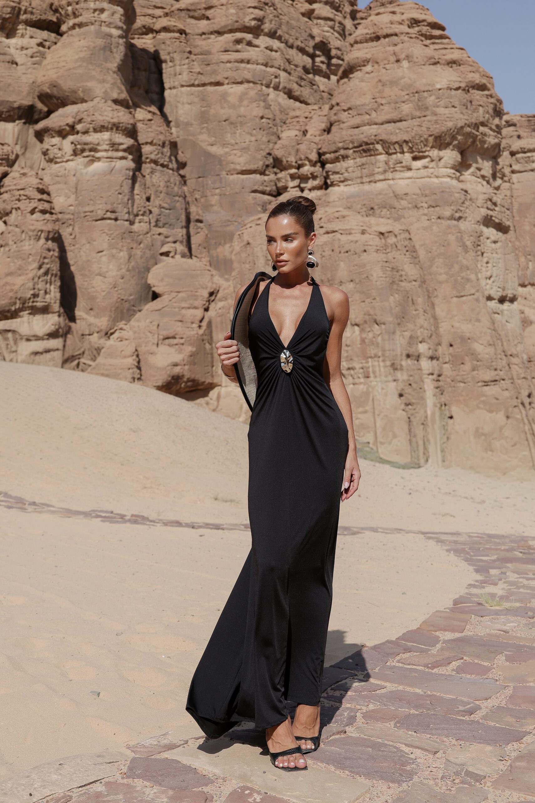 Vestido Afrodite Preto