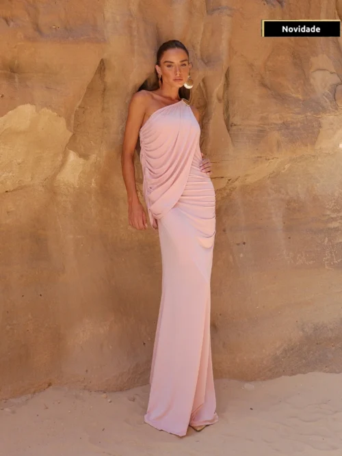 Vestido Amora Rosa